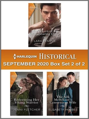 cover image of Harlequin Historical September 2020--Box Set 2 of 2